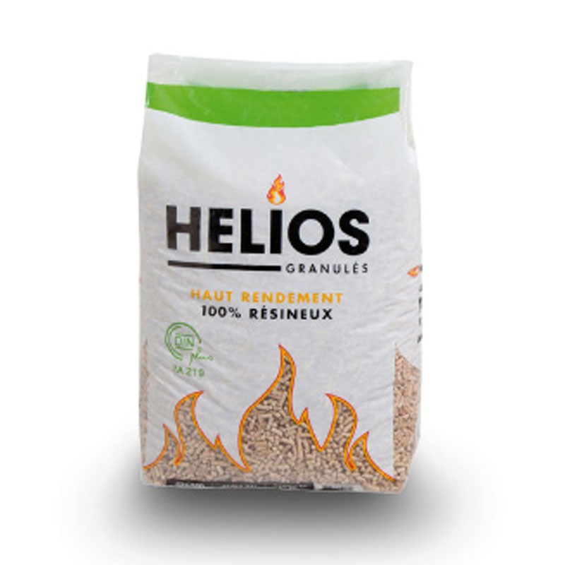 PELLET HELIOS – PALETTE DE 65 SACS DE 15 KG